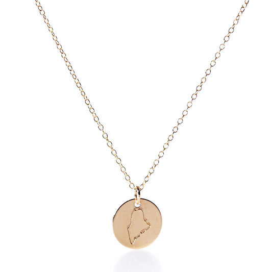 Pendant Necklace - Gold Maine
