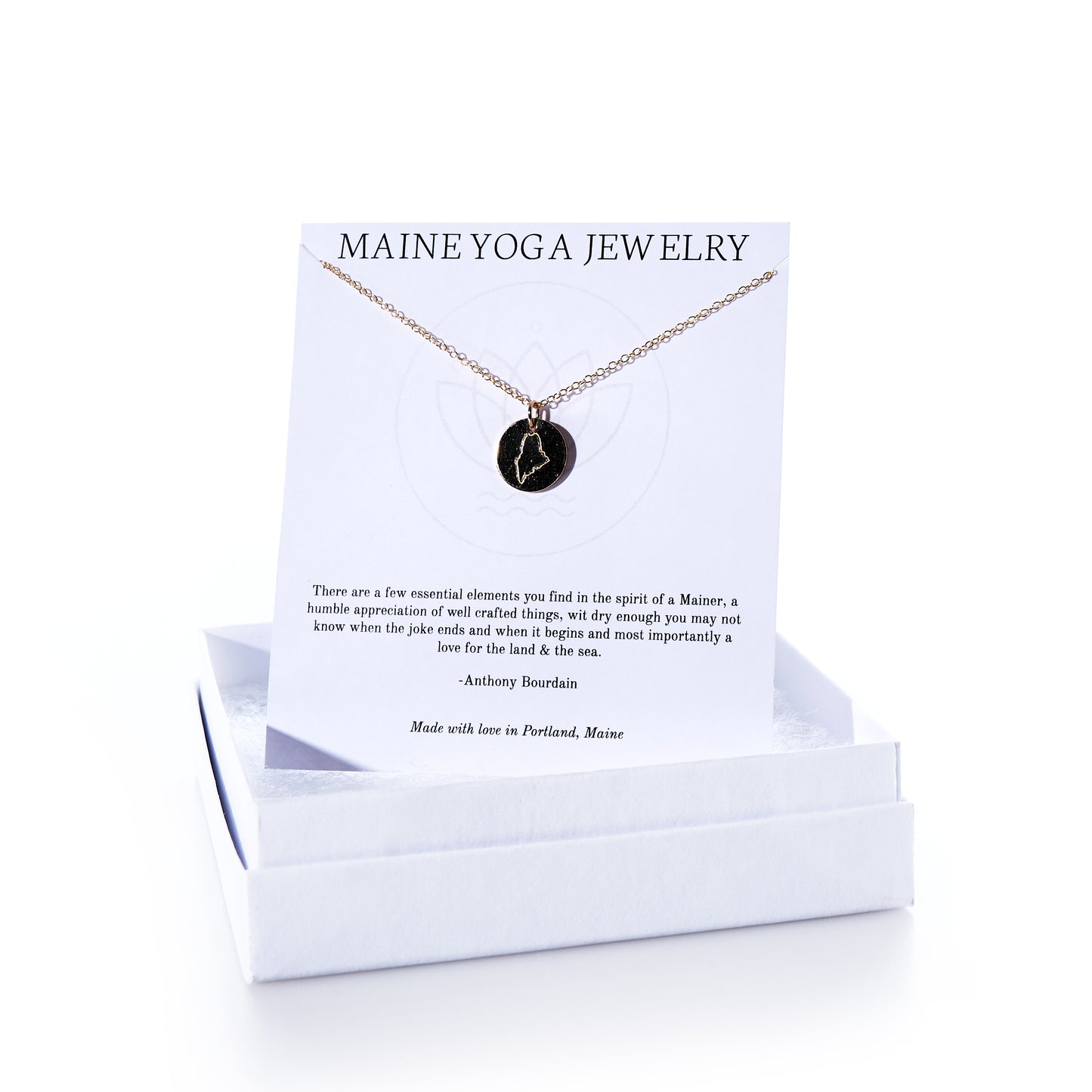 Pendant Necklace - Gold Maine
