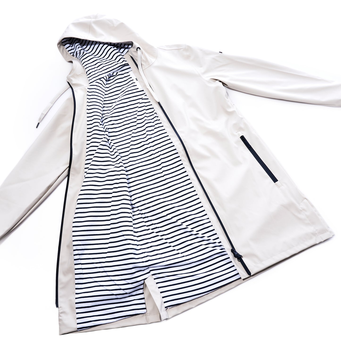 Harborside Waterproof Raincoat - Moonstruck