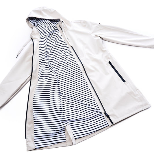 Harborside Waterproof Raincoat - Moonstruck