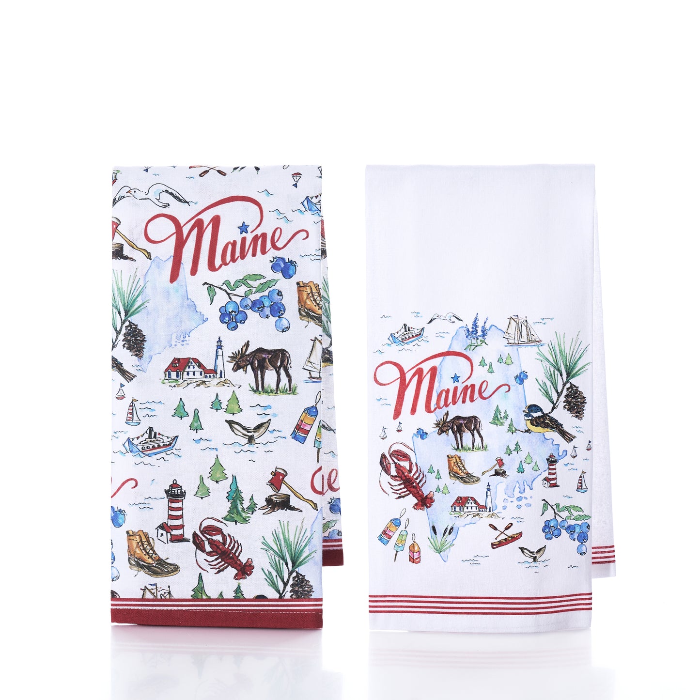 Maine Tea Towel (set of 2)
