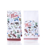 Maine Tea Towel (set of 2)