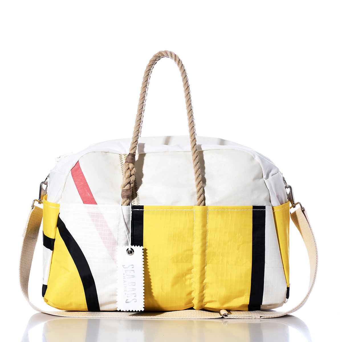 Vintage Yellow and Black Weekender