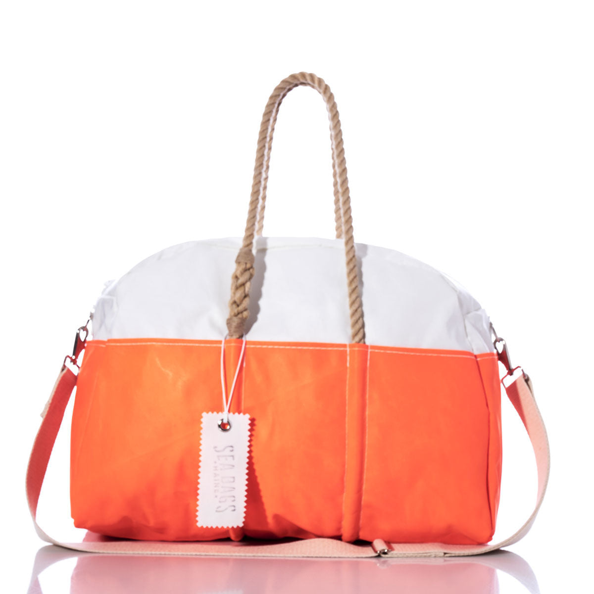 Vintage Neon Orange Weekender