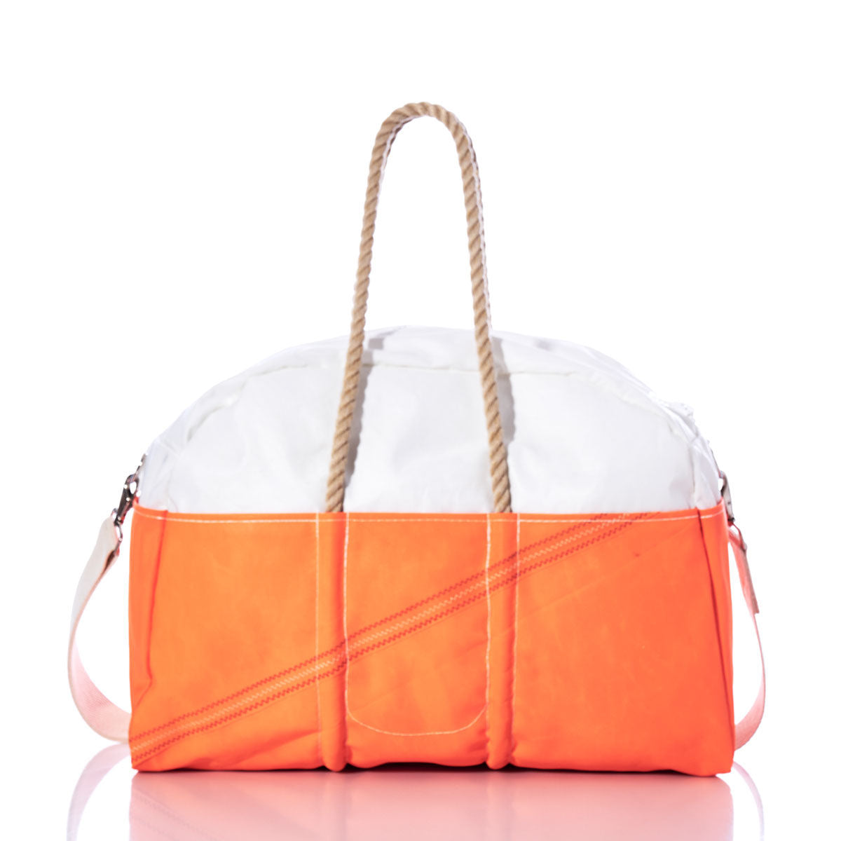 Vintage Neon Orange Weekender – Sea Bags