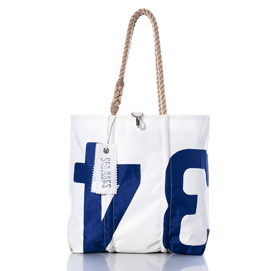 Vintage Blue 34 Medium Tote