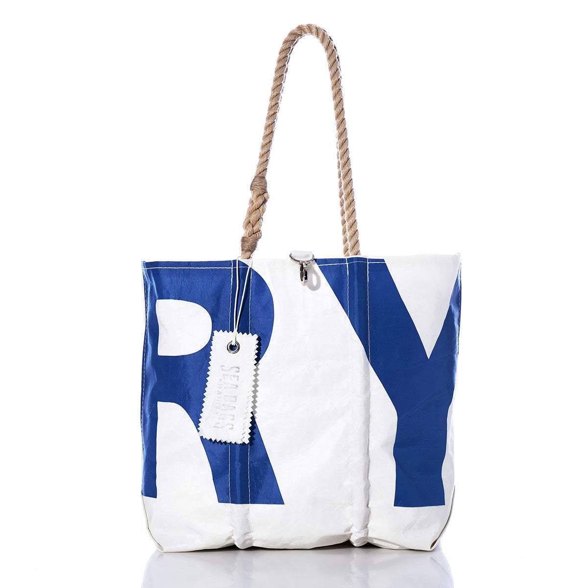 Vintage Blue RY Medium Tote