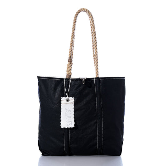 Vintage Black and White Medium Tote