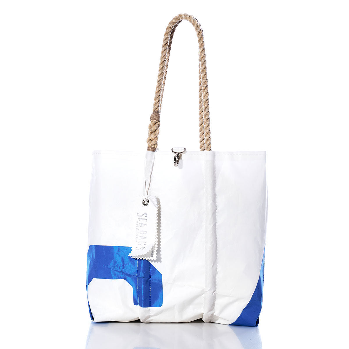 Vintage Blue Numbers Medium Tote