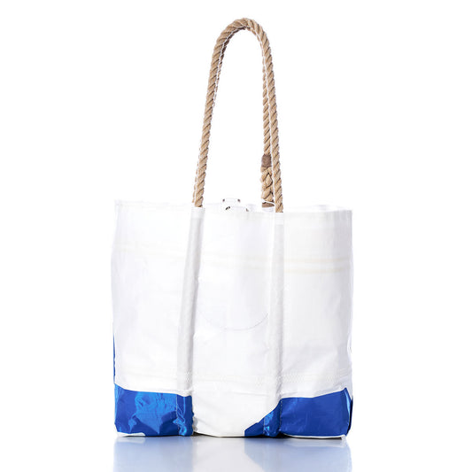 Vintage Blue Numbers Medium Tote Alternate View