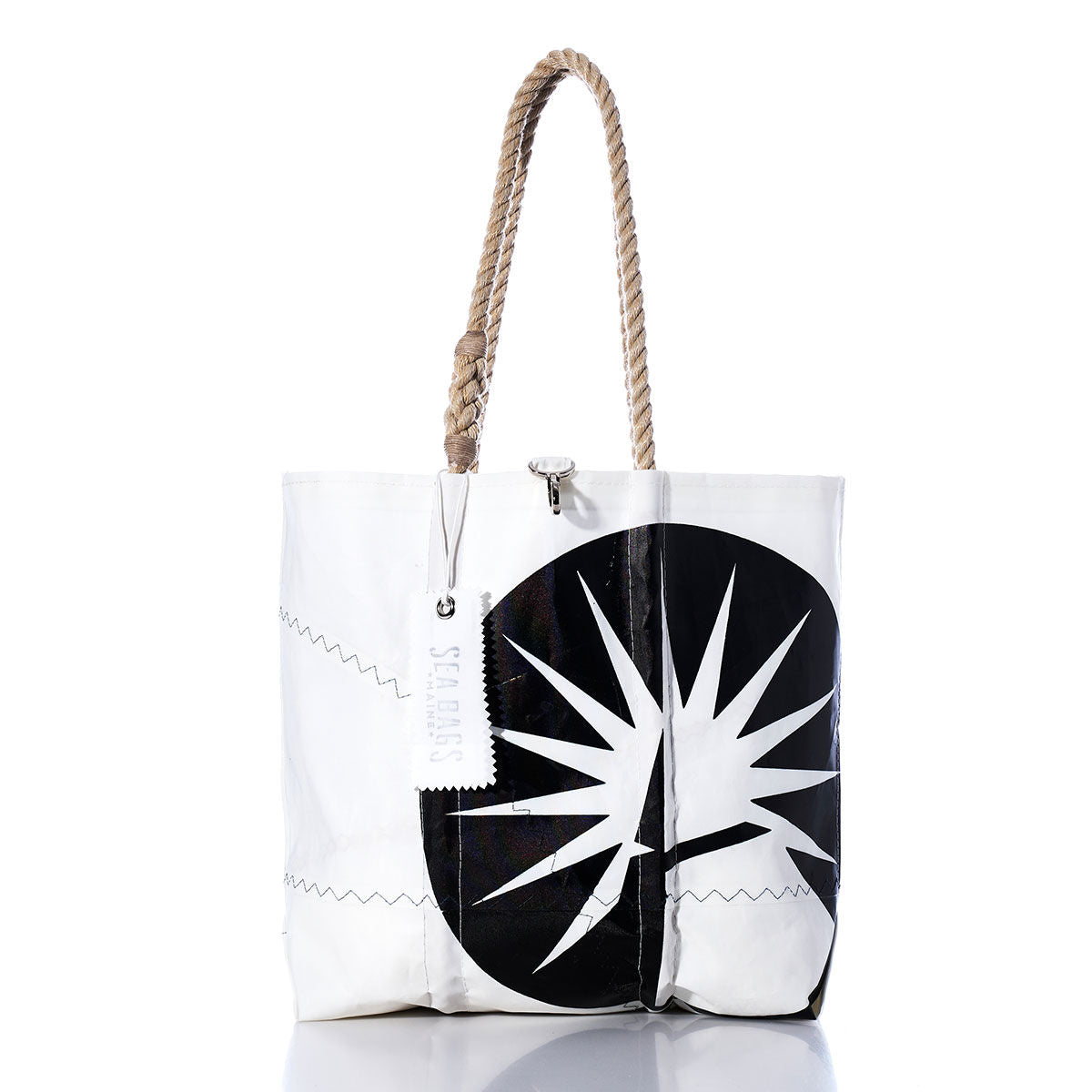 Vintage Black Graphic Medium Tote