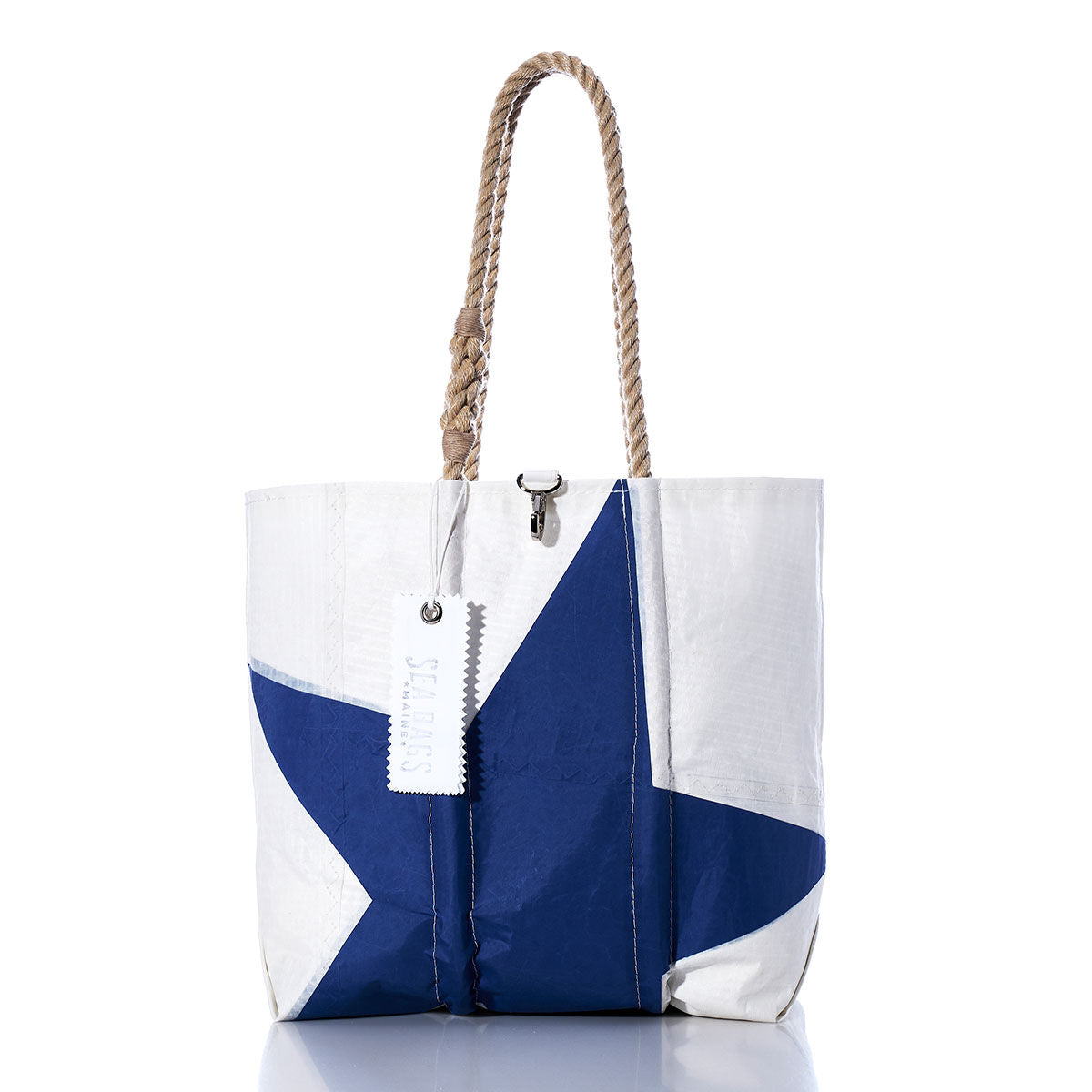 Vintage Blue Star Medium Tote