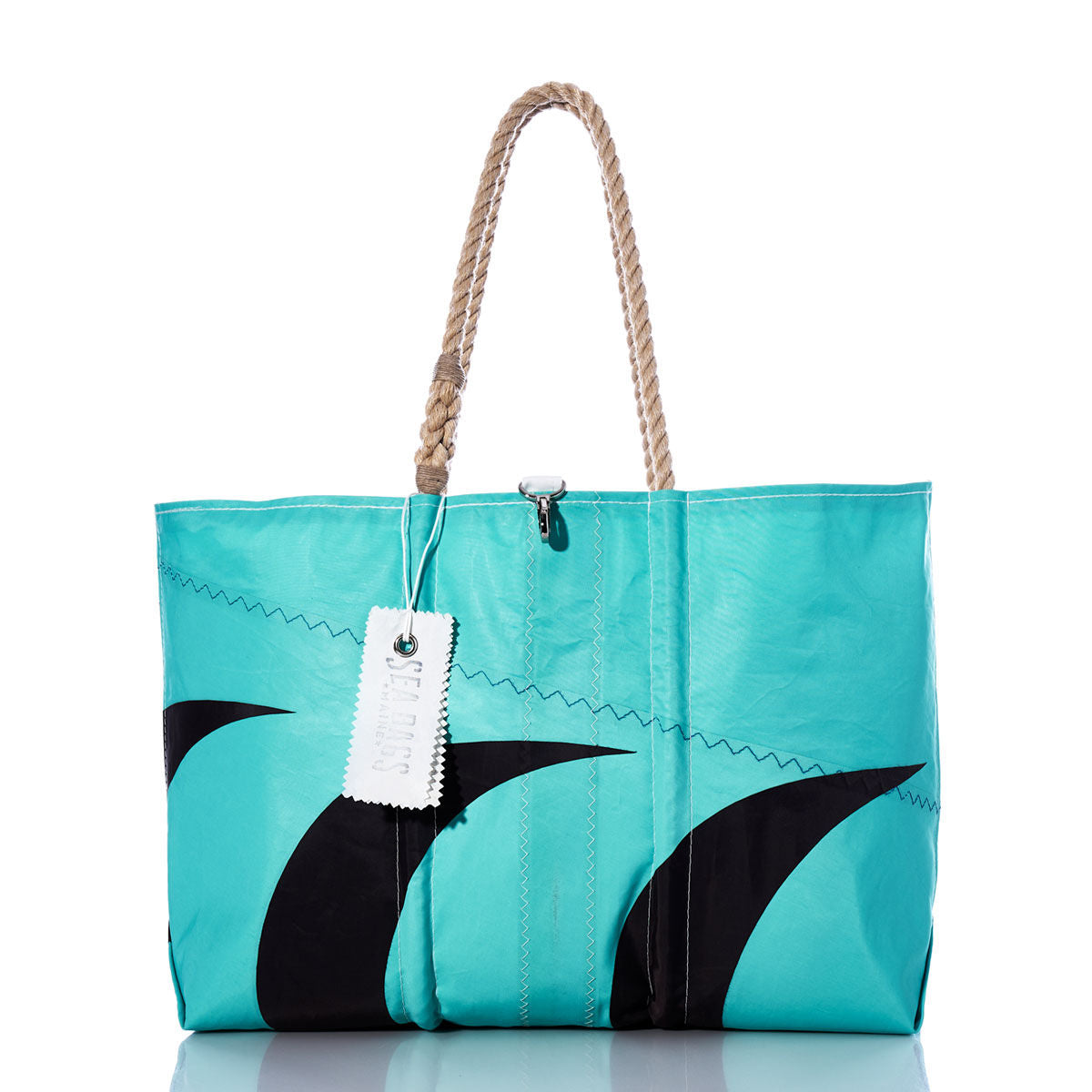 Vintage Waves Large Tote