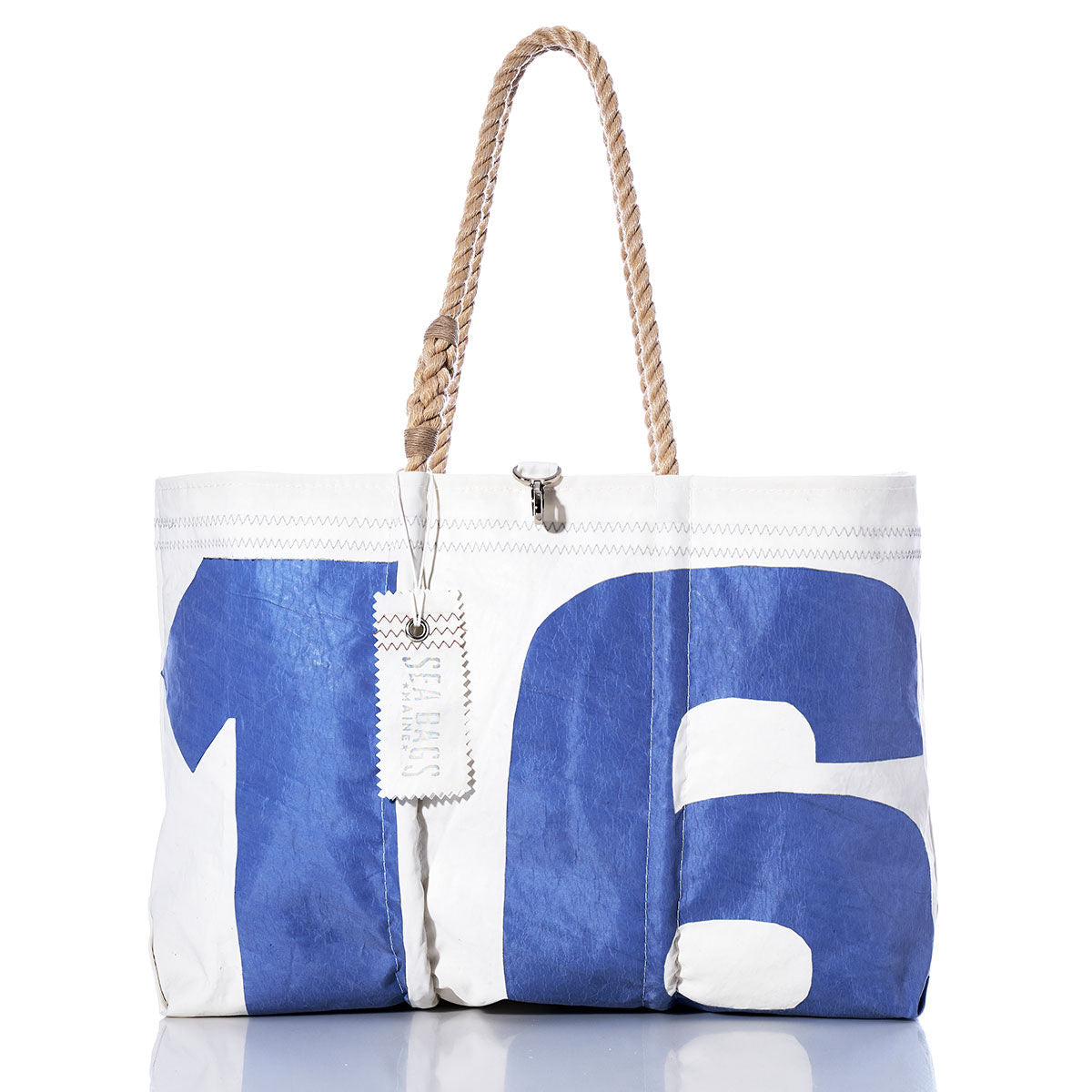 Vintage Blue 16 Large Tote