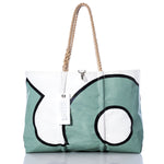 Vintage Sage Green 9 Large Tote