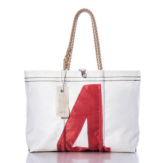 Vintage Red 4 Large Tote