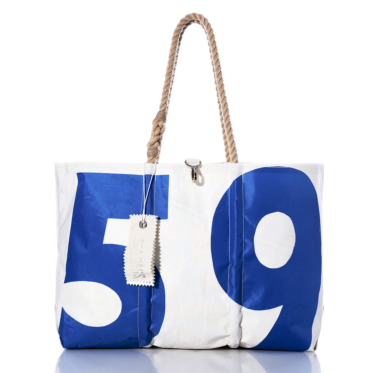 Vintage Blue 59 Large Tote
