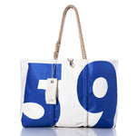 Vintage Blue 59 Large Tote