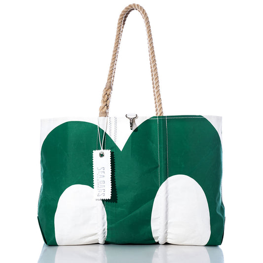 Vintage Green 8 Large Tote