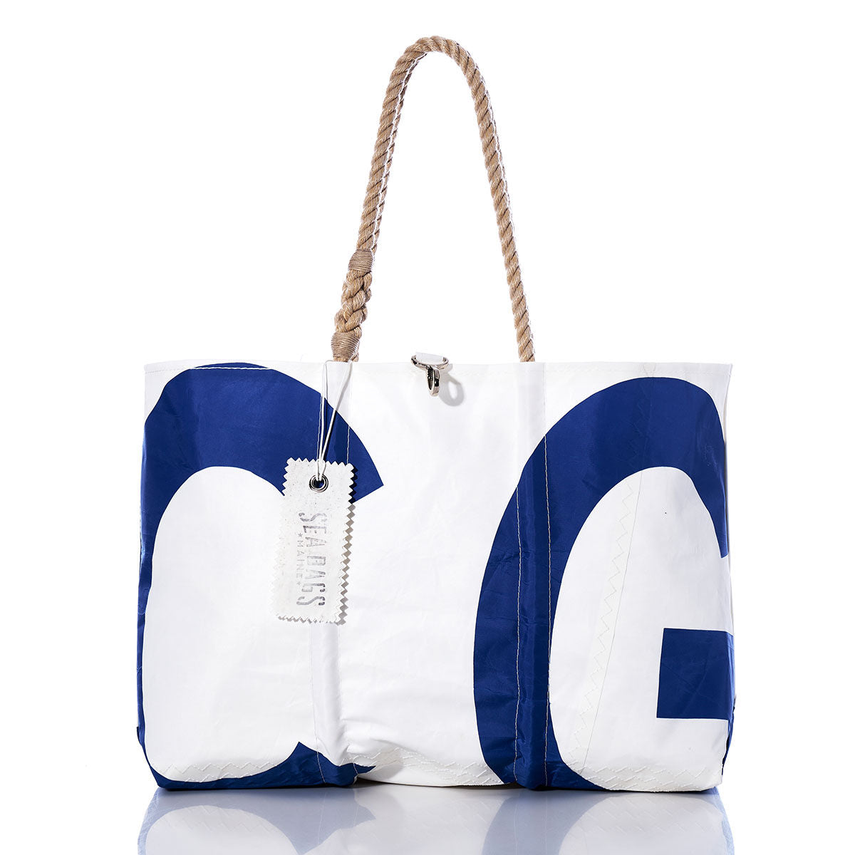 Vintage Blue CG Large Tote