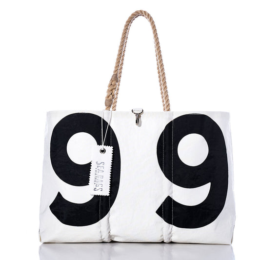 Vintage Black 99 Large Tote