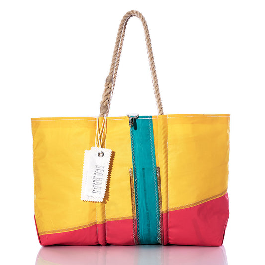 Vintage Multicolor Large Tote