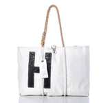 Vintage Black H Large Tote