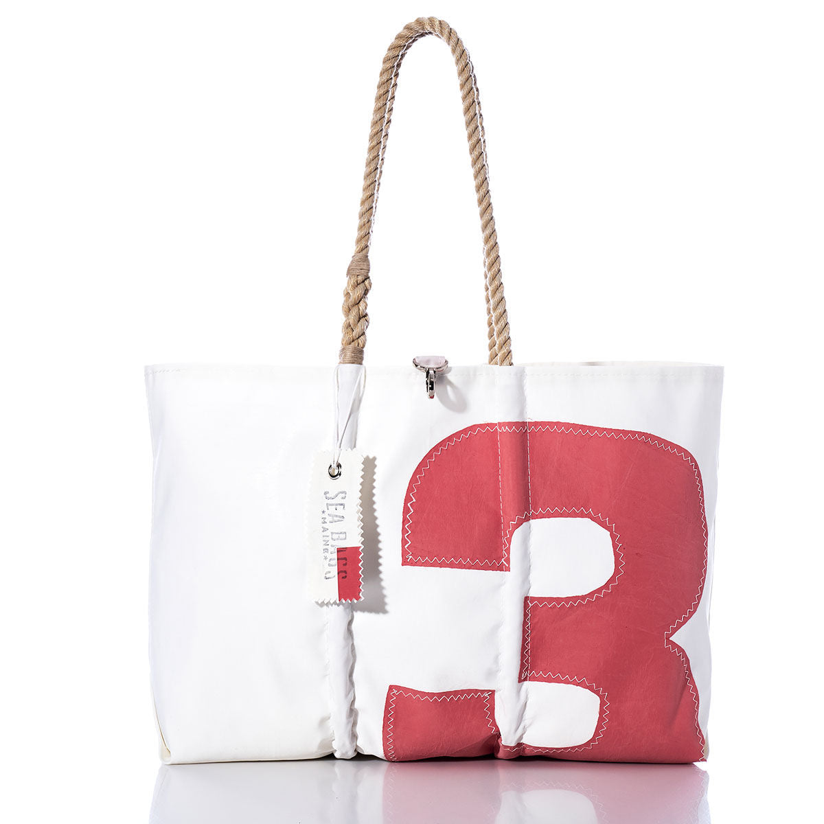 Vintage Red 3 Large Tote