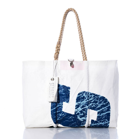 Vintage Sailing Large Tote