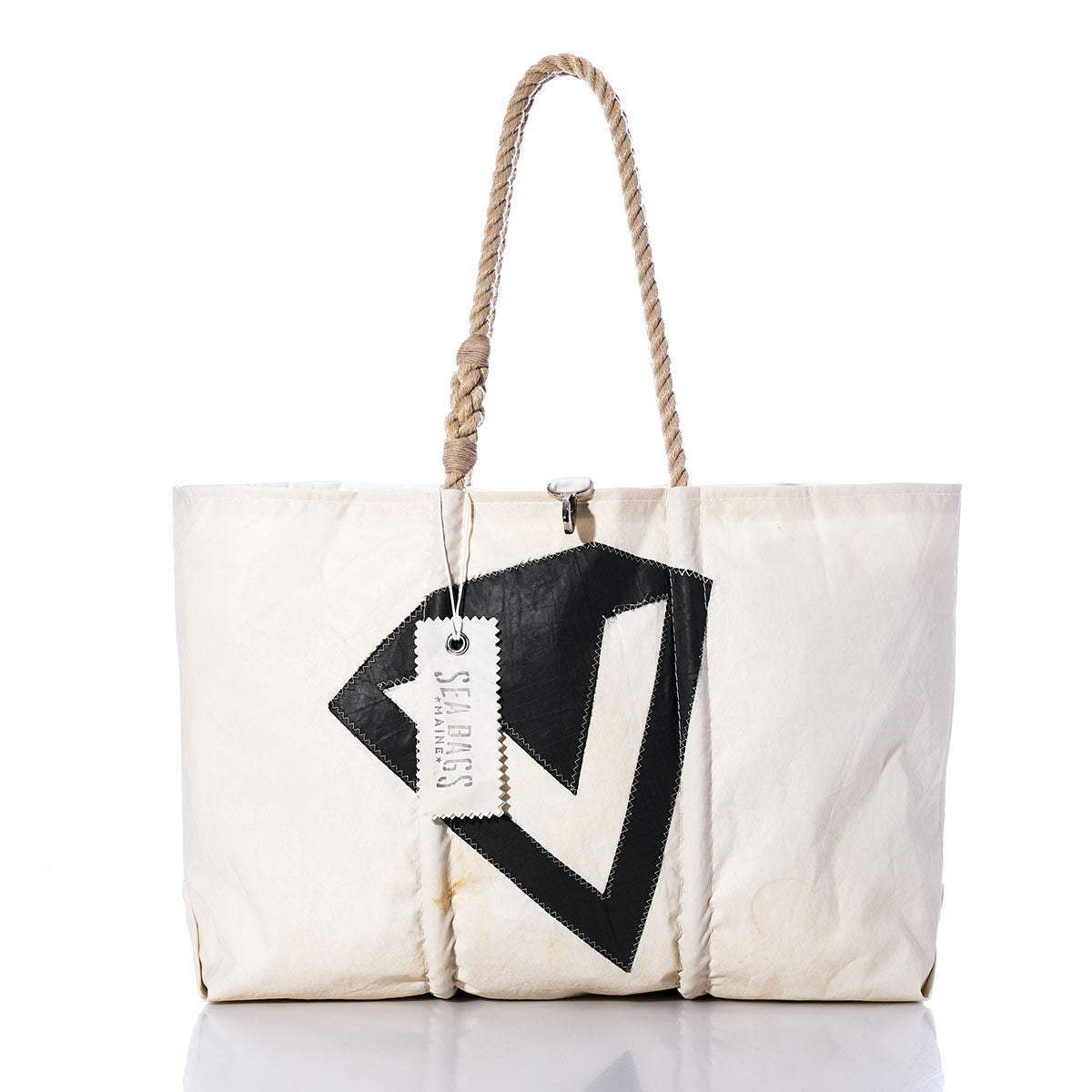 Vintage Diamond V Large Tote