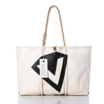 Vintage Diamond V Large Tote