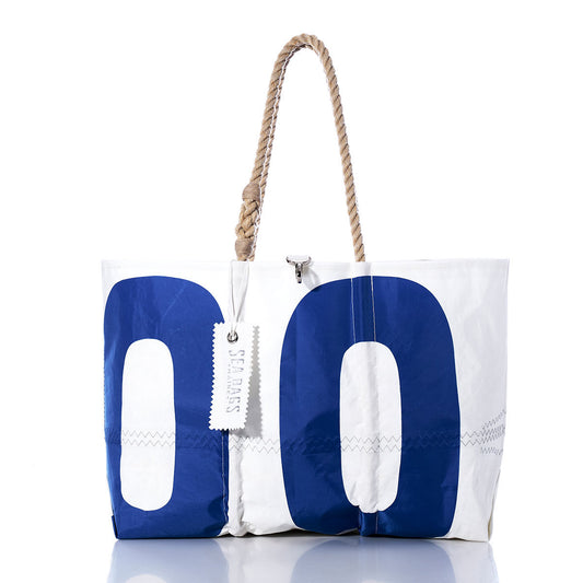Vintage Blue 00 Large Tote