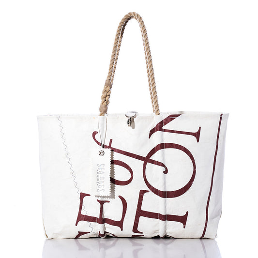 Vintage College Sailing Large Tote