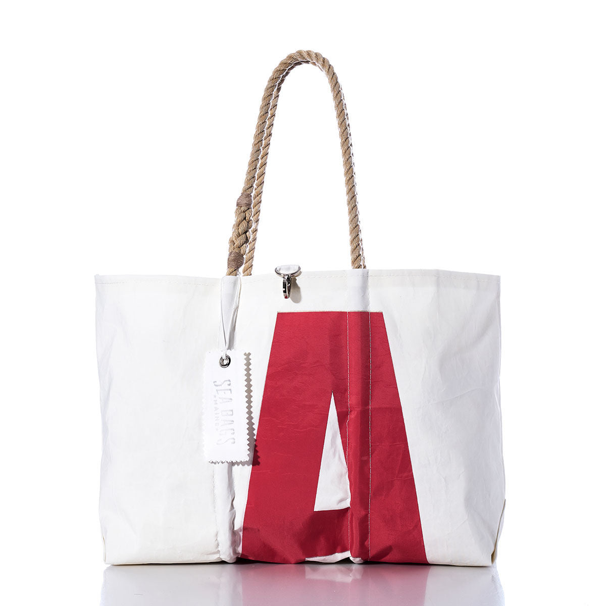 Vintage Red A Large Tote