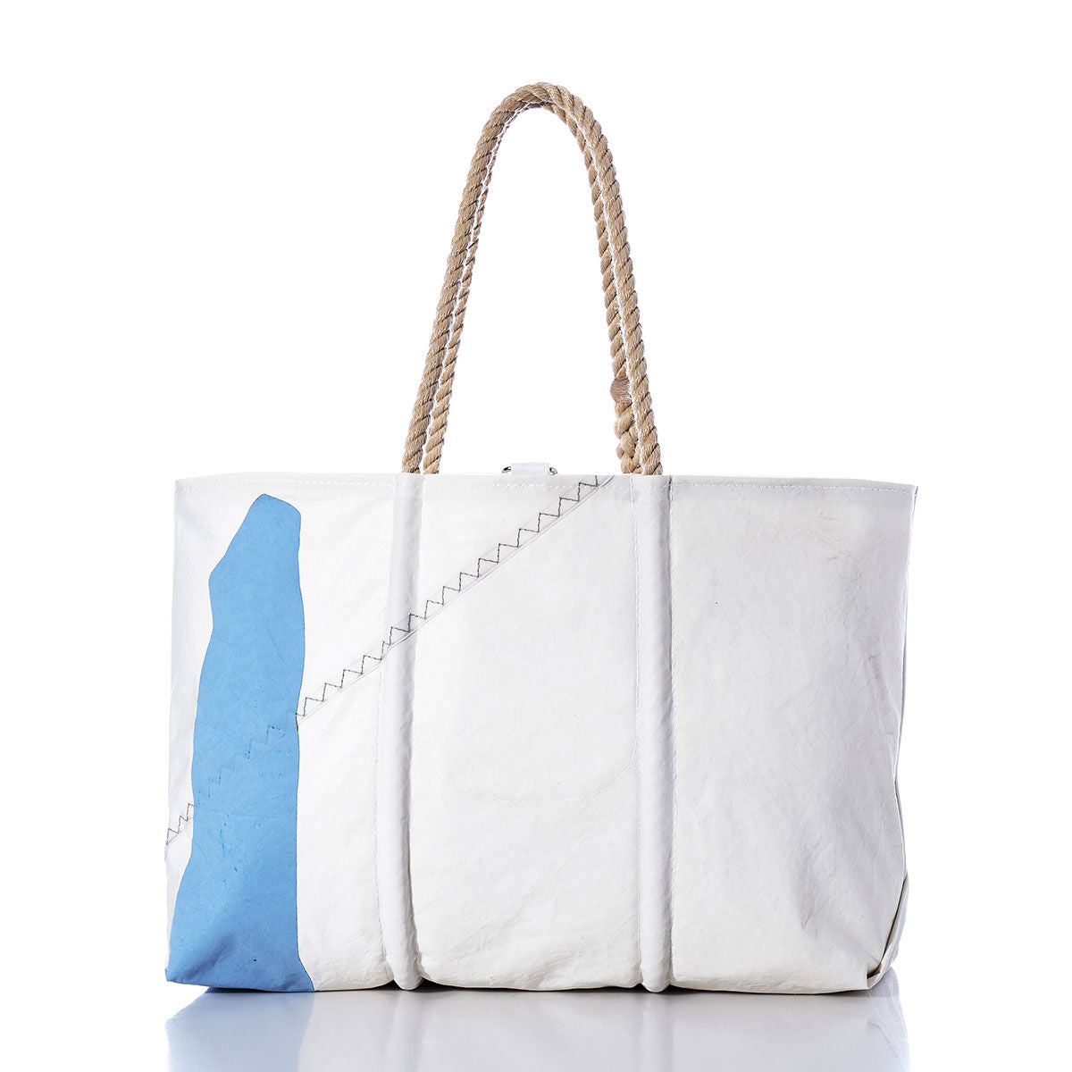Vintage Blue Graphic Large Tote Alternate View