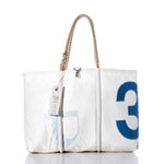 Vintage Blue 3 Large Tote