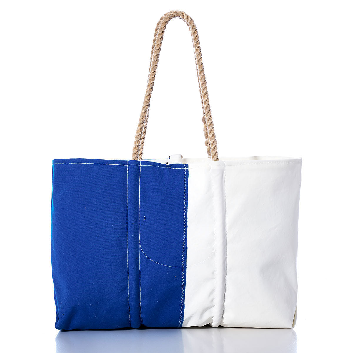 Vintage Blue and White Large Tote Alternate View