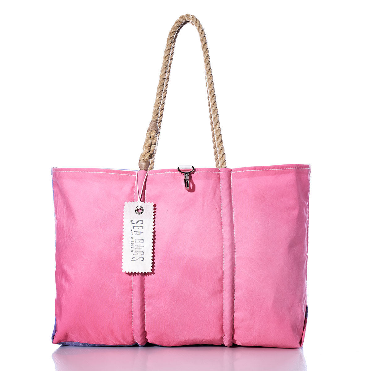 Vintage Pink and Purple Large Tote