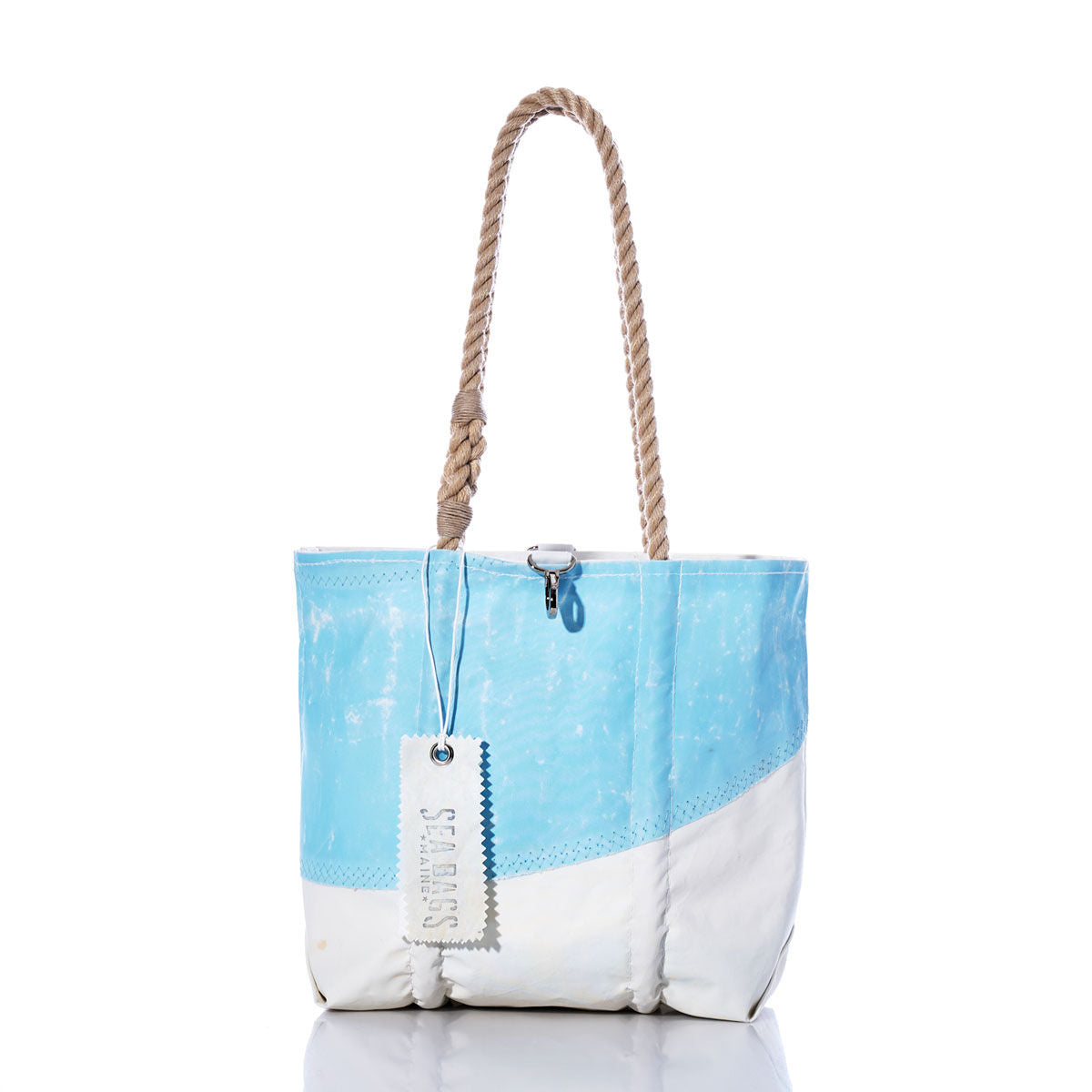 Vintage Blue and White Handbag