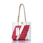 Vintage Red Chevron Handbag