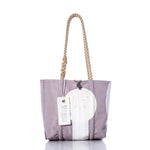 Vintage Gray and White Handbag