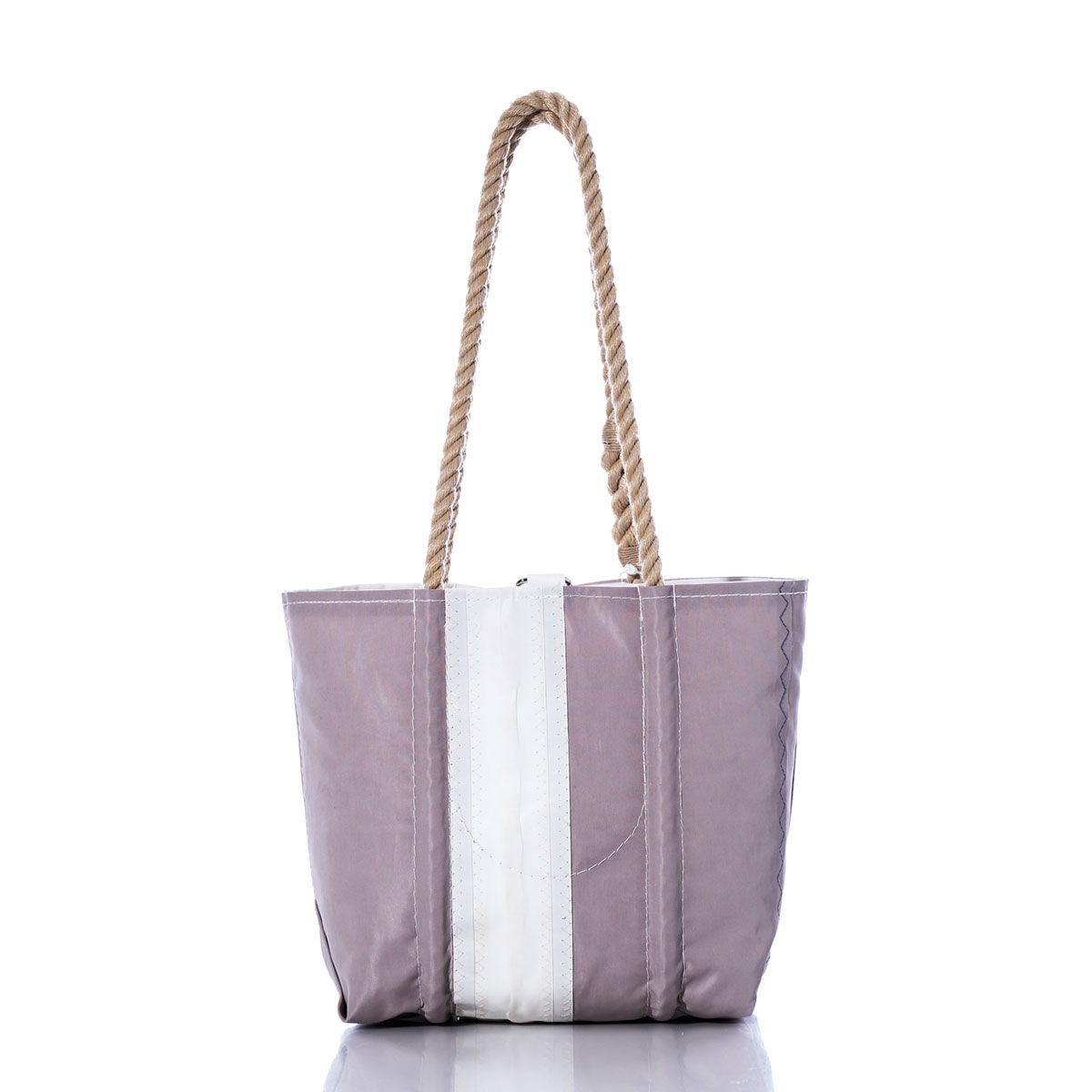 Vintage Gray and White Handbag Alternate View