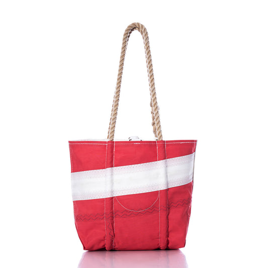 Vintage Red and White Handbag Alternate View