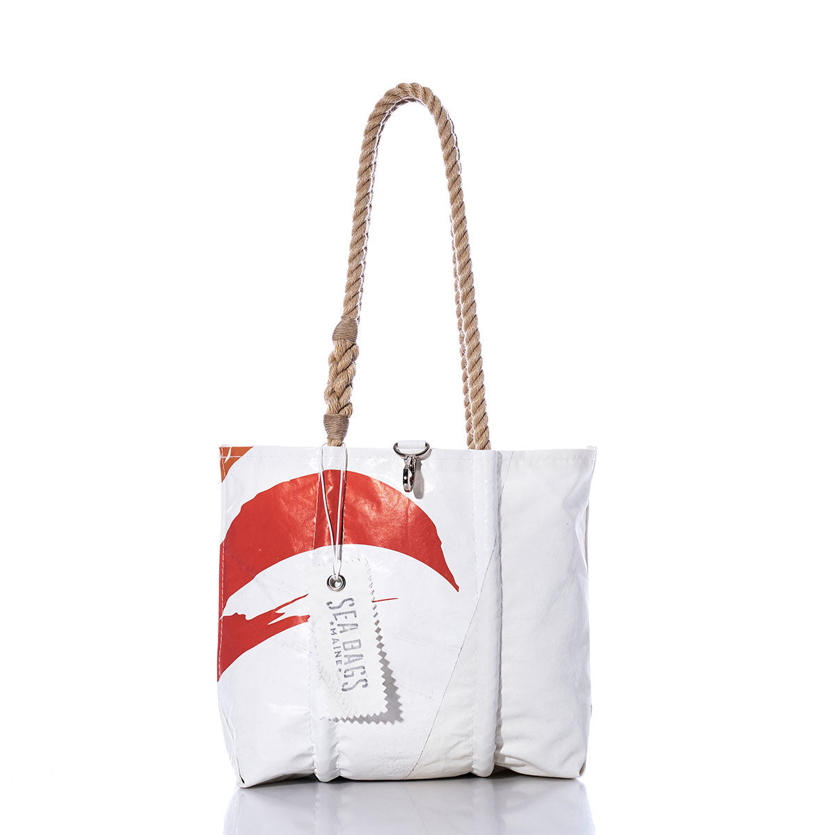 Vintage Orange and Black 9 Handbag