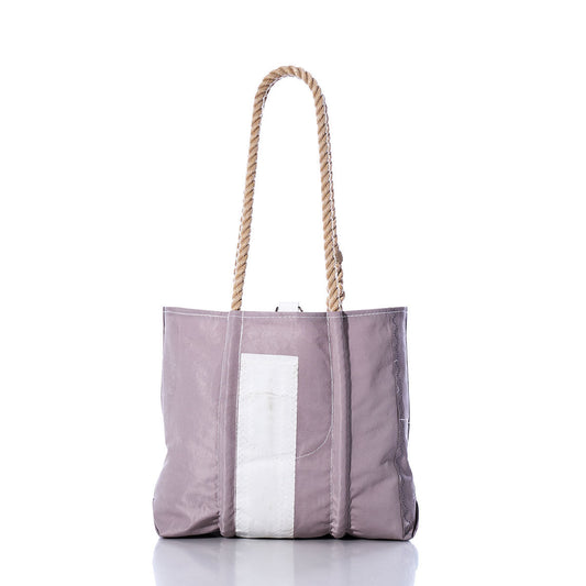 Vintage Cool Gray and White Handbag Alternate View