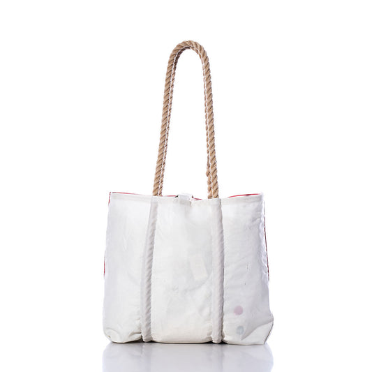 Vintage Red and White Handbag Alternate View