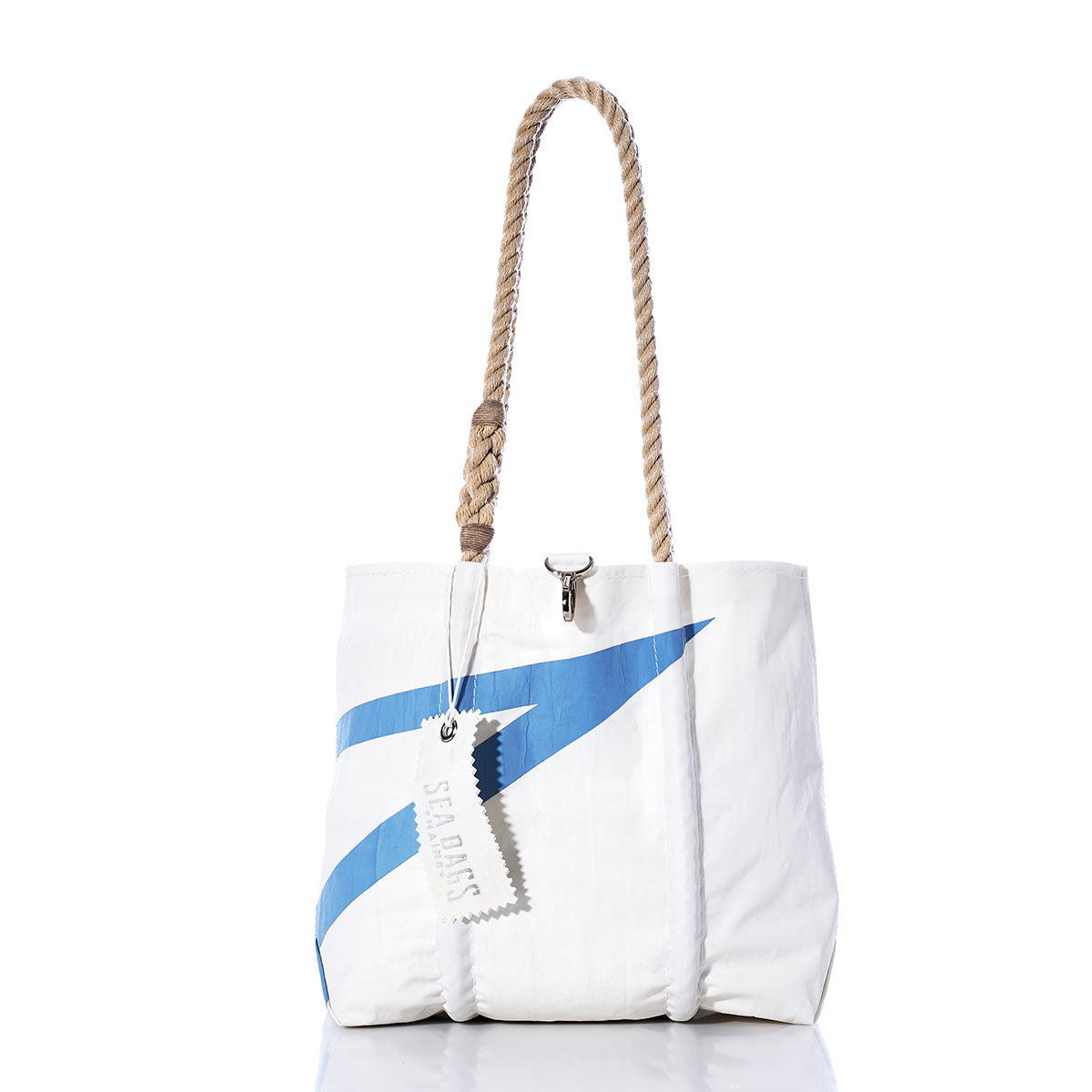 Vintage Blue Graphic Handbag