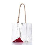 Vintage Red Square Handbag