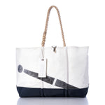 Vintage Gray  i Ogunquit Beach Tote