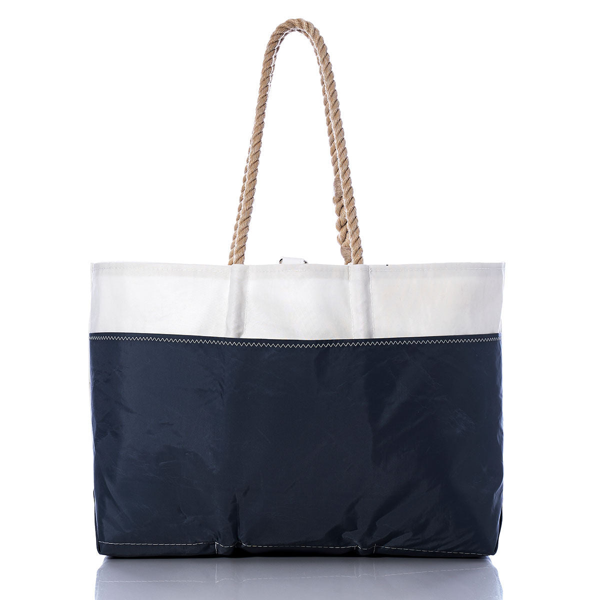 Vintage Black Graphic Ogunquit Beach Tote Alternate View